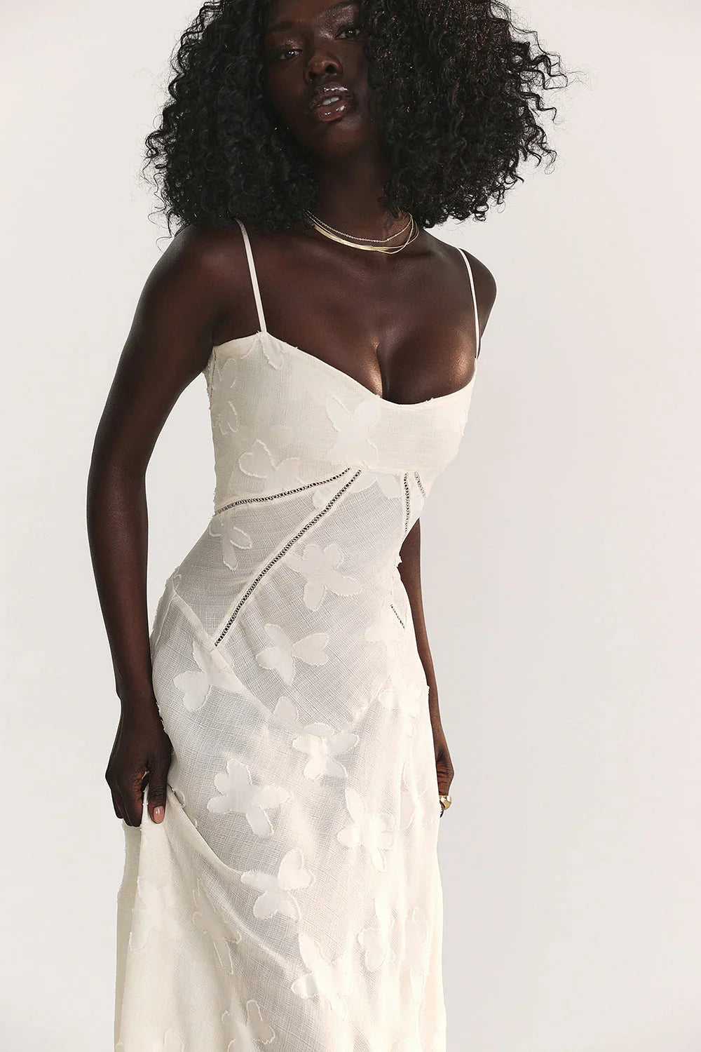 Maxi šaty Rosea Corset