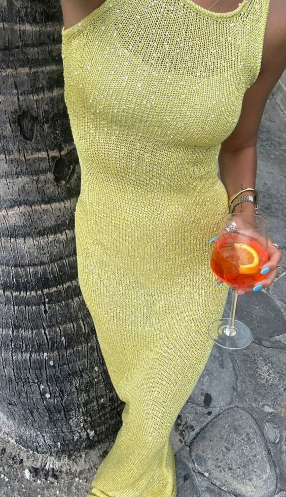 Růžové maxi šaty bez rukávů