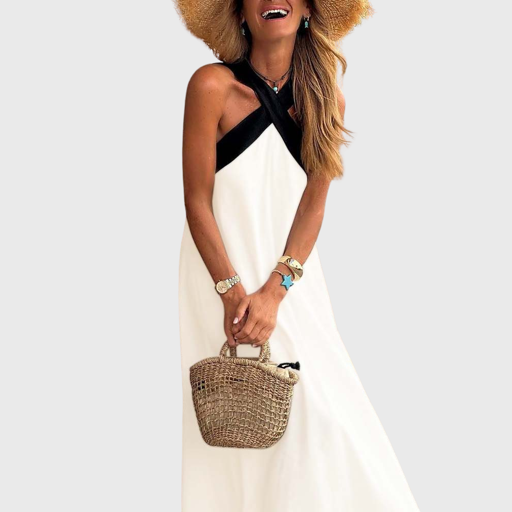 Scarlett | Křížový krk večerní šaty