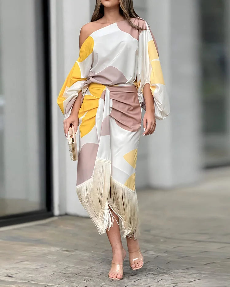 Šaty Rosea Signature s potiskem