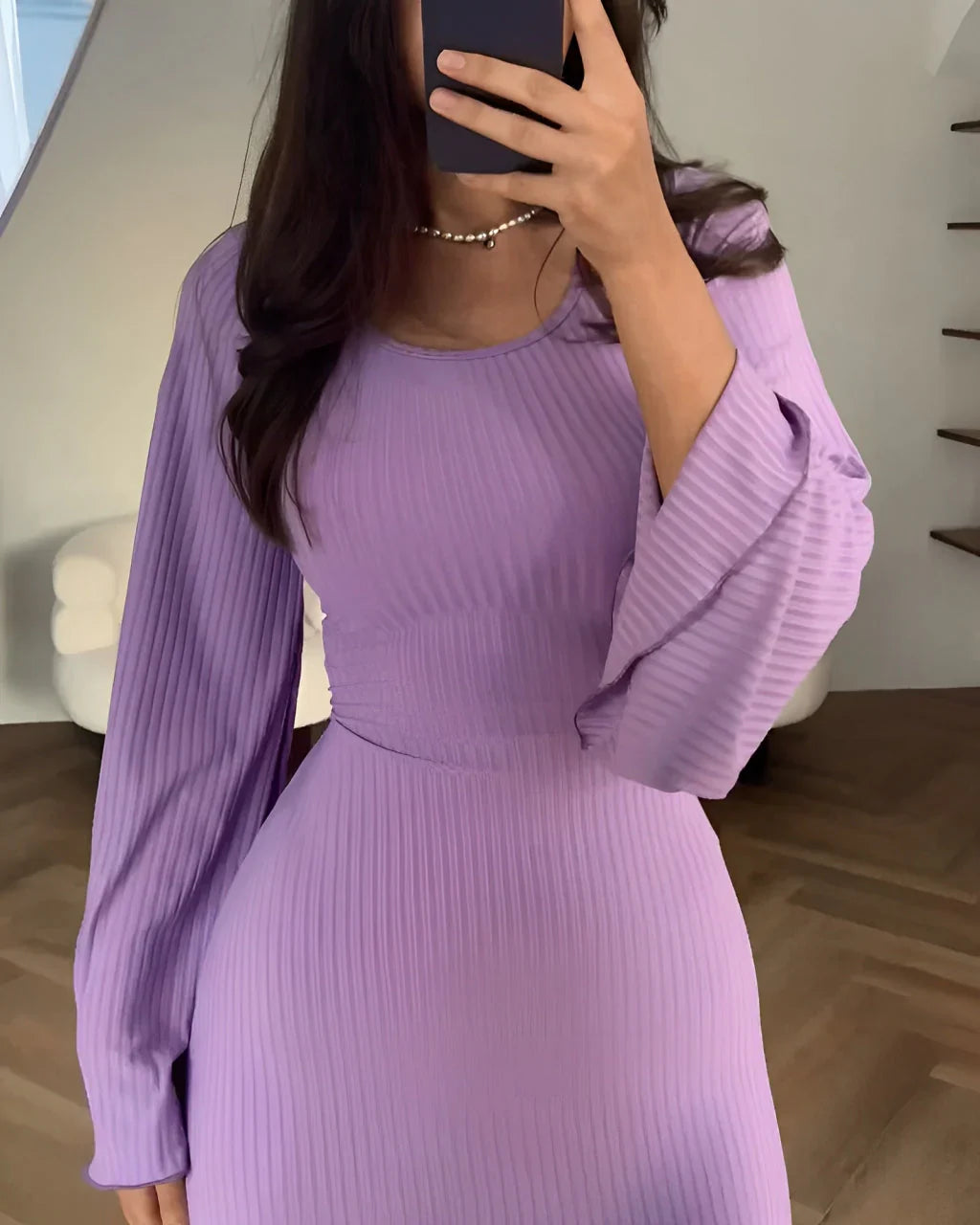 Elegantní chic maxi šaty Rosea