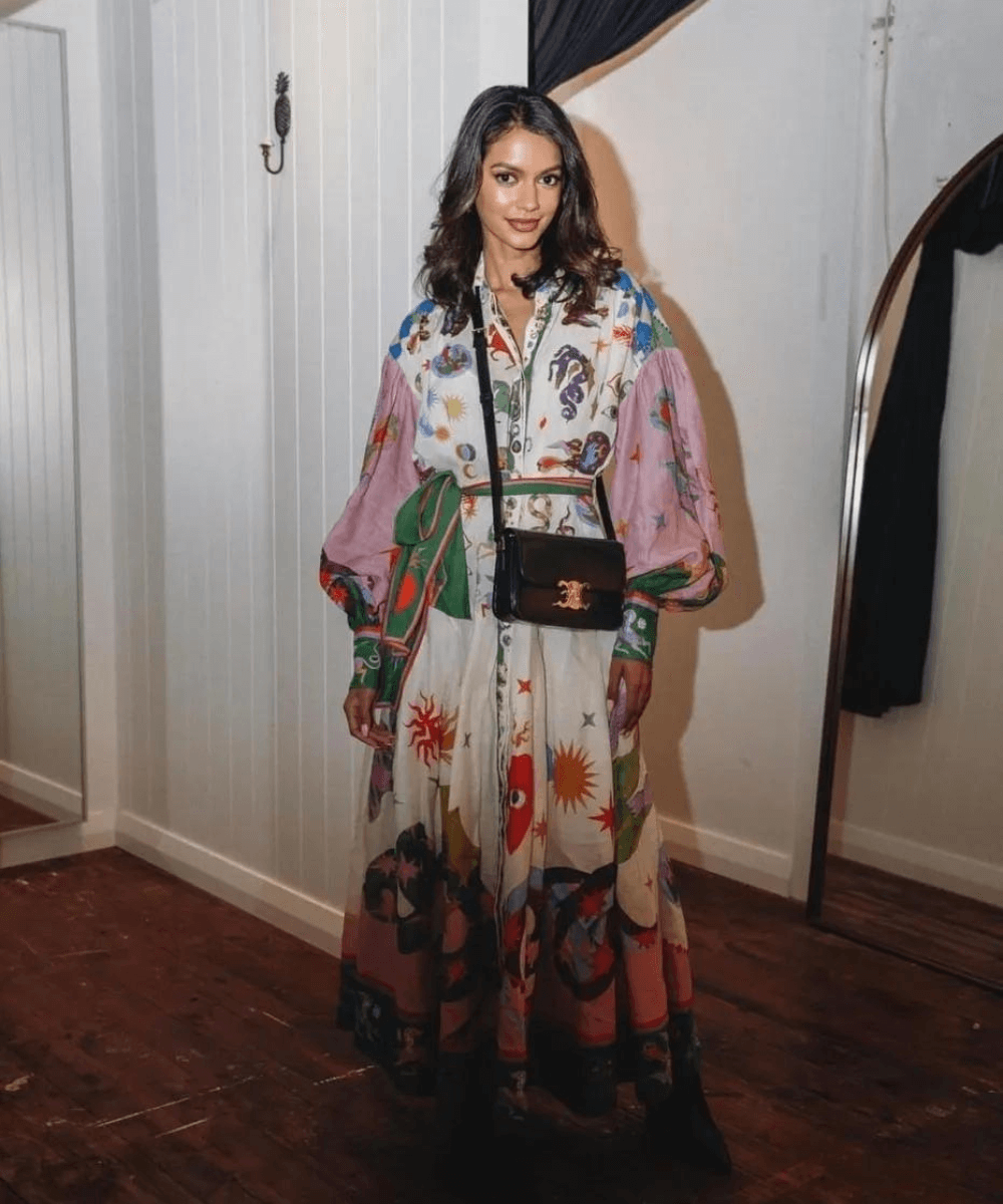 Dorthe™ | Elegantní Italská Maxi Šaty