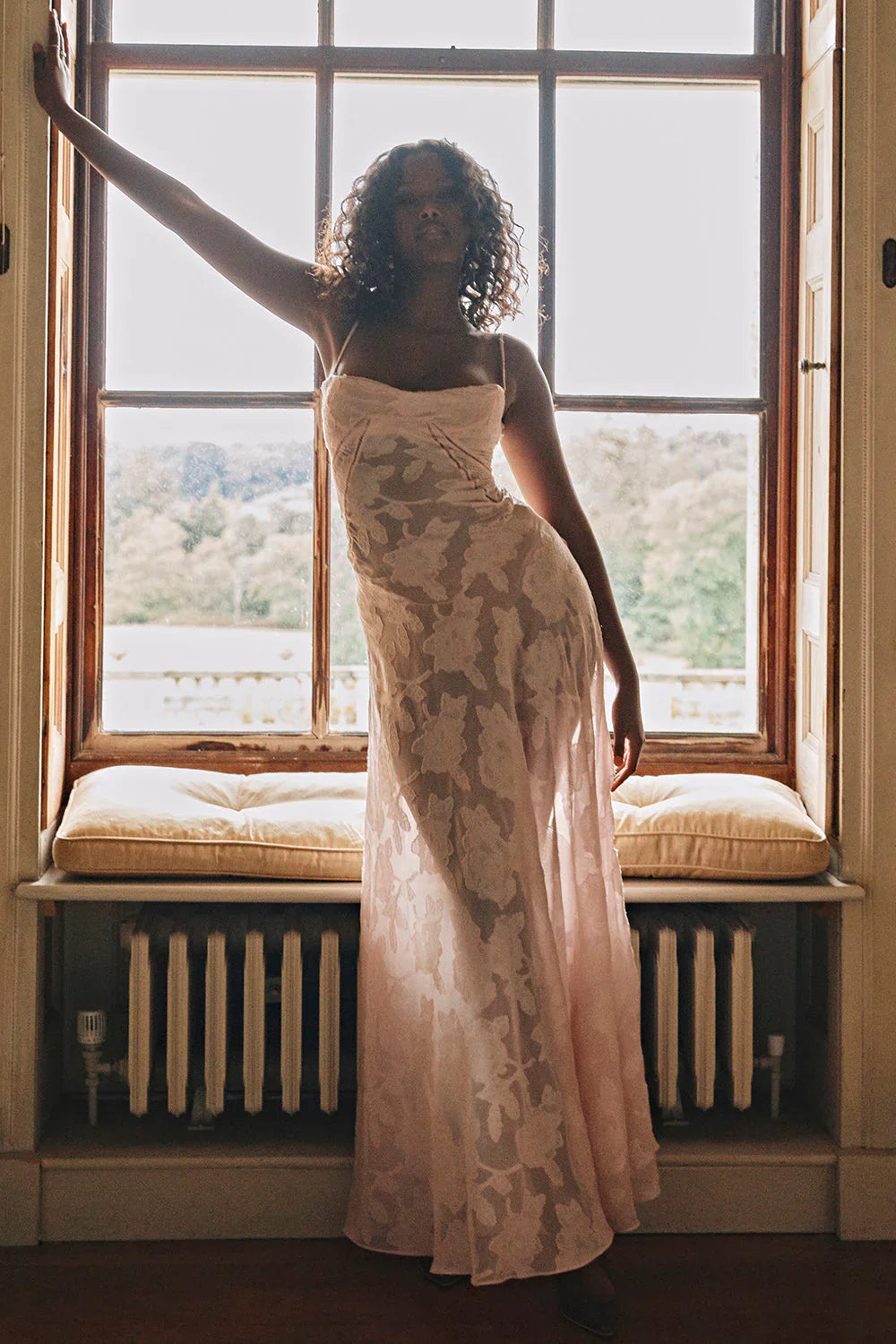 Maxi šaty Rosea Corset