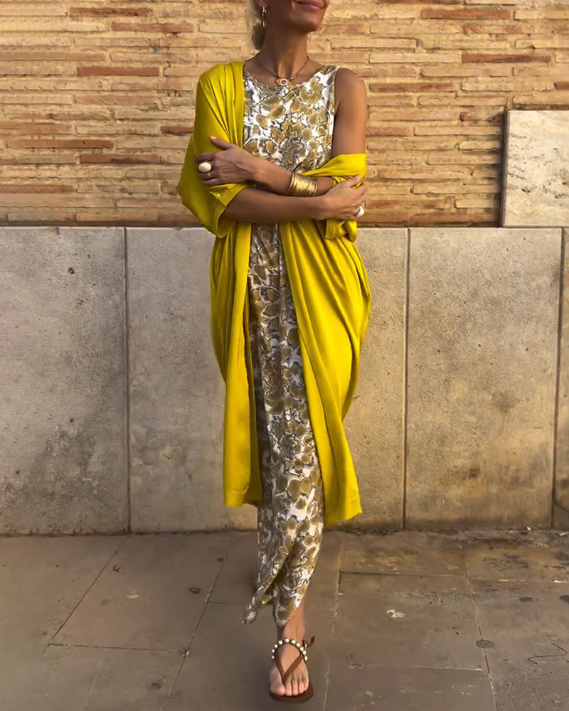 VIVIANA | Elegantní dvoudílný komplet s pohodlným střihem pro dovolené a letní výlety