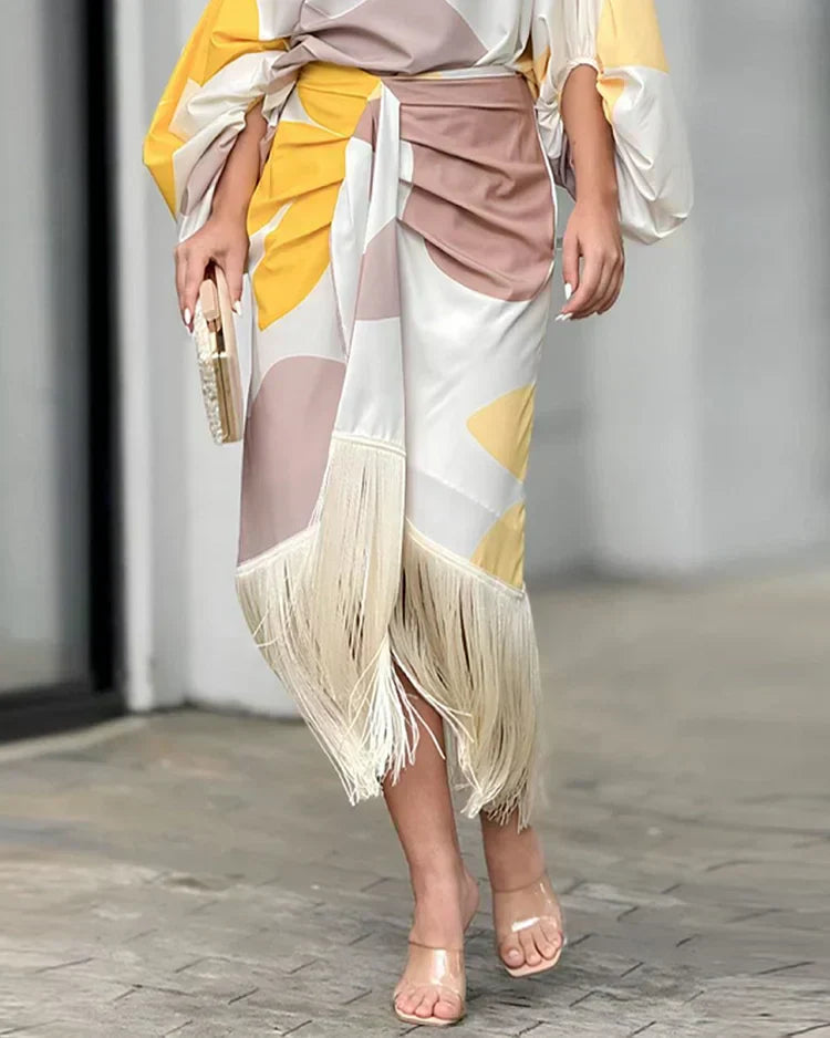 Šaty Rosea Signature s potiskem