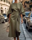 Julie | Elegantní šaty s balónovými rukávy