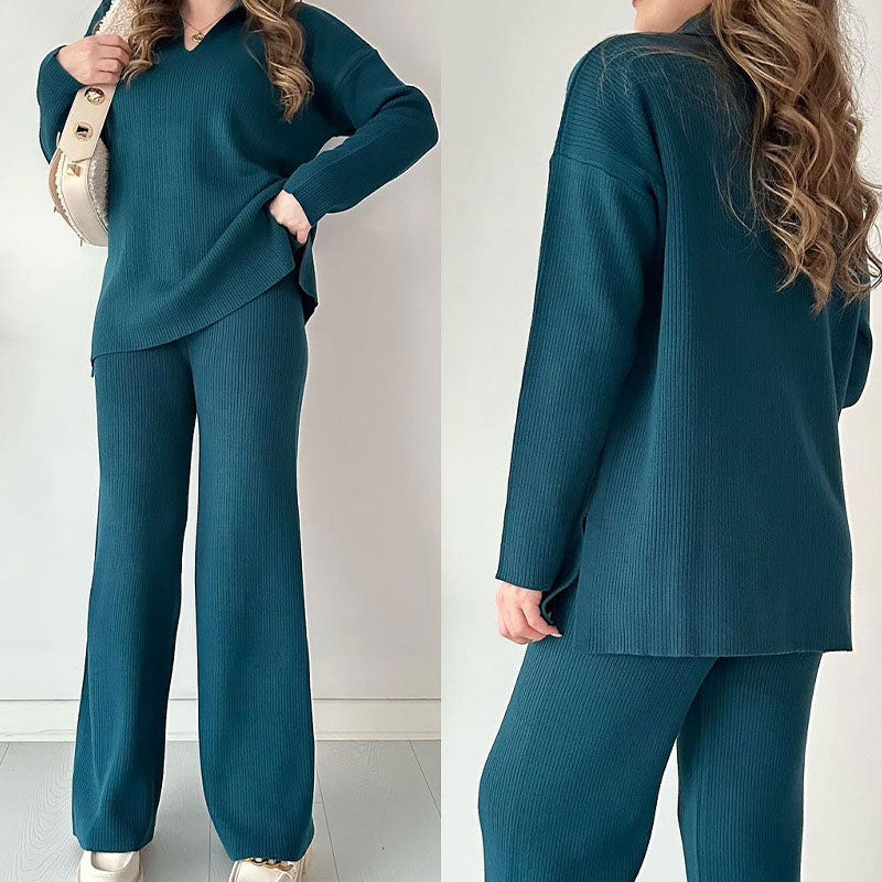 Cleo - Elegantní a Uvolněný Dvoudílný Set pro Styl a Pohodlí Bez Námahy