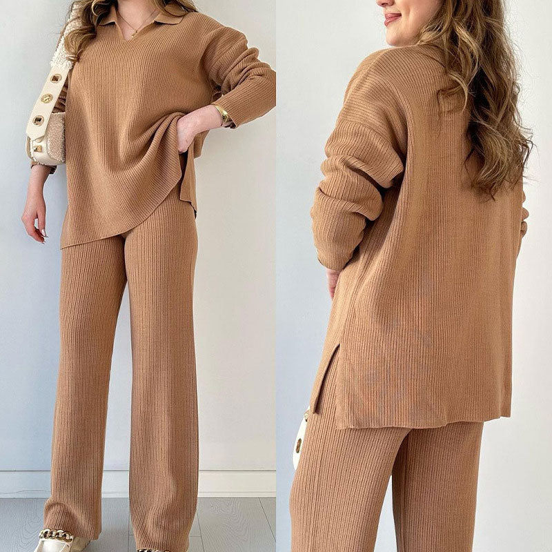 Cleo - Elegantní a Uvolněný Dvoudílný Set pro Styl a Pohodlí Bez Námahy