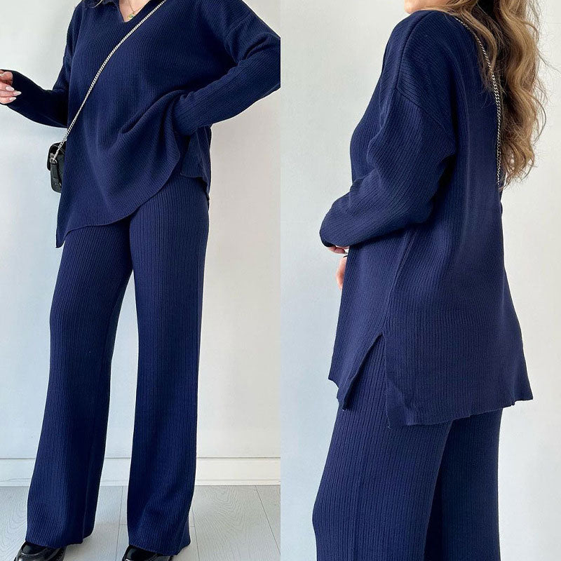 Cleo - Elegantní a Uvolněný Dvoudílný Set pro Styl a Pohodlí Bez Námahy