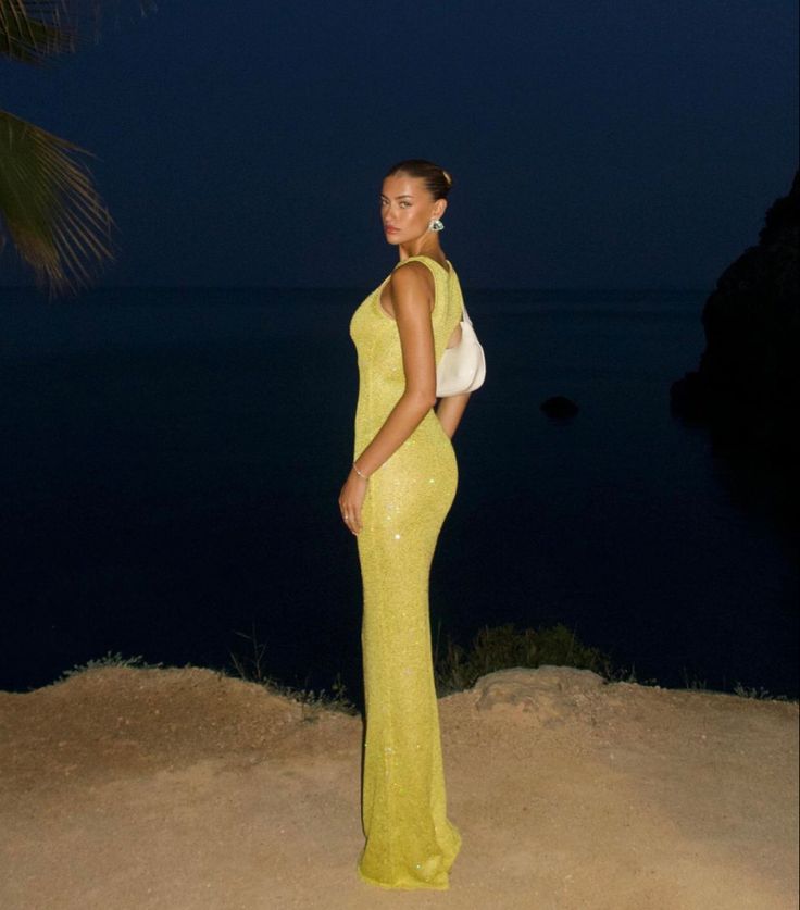 Růžové maxi šaty bez rukávů