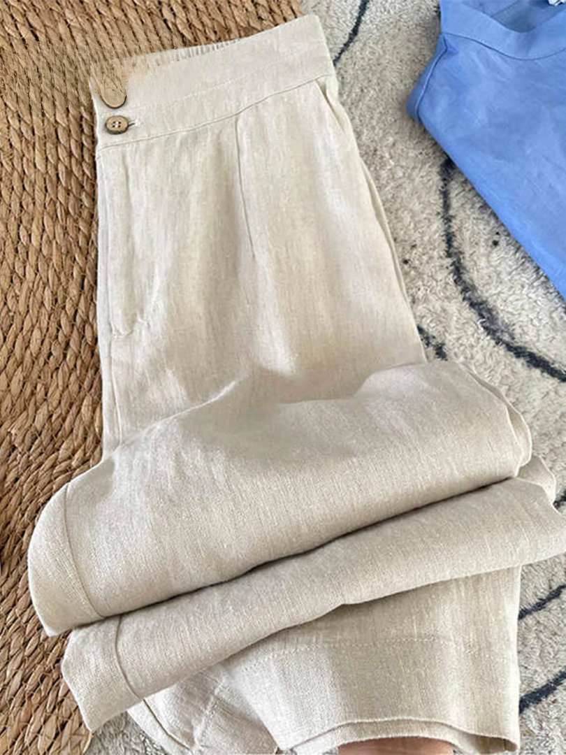 SERAPHINA | STYLOVÉ PANTALONY S ŠIROKÝMI NOHAVICEMI