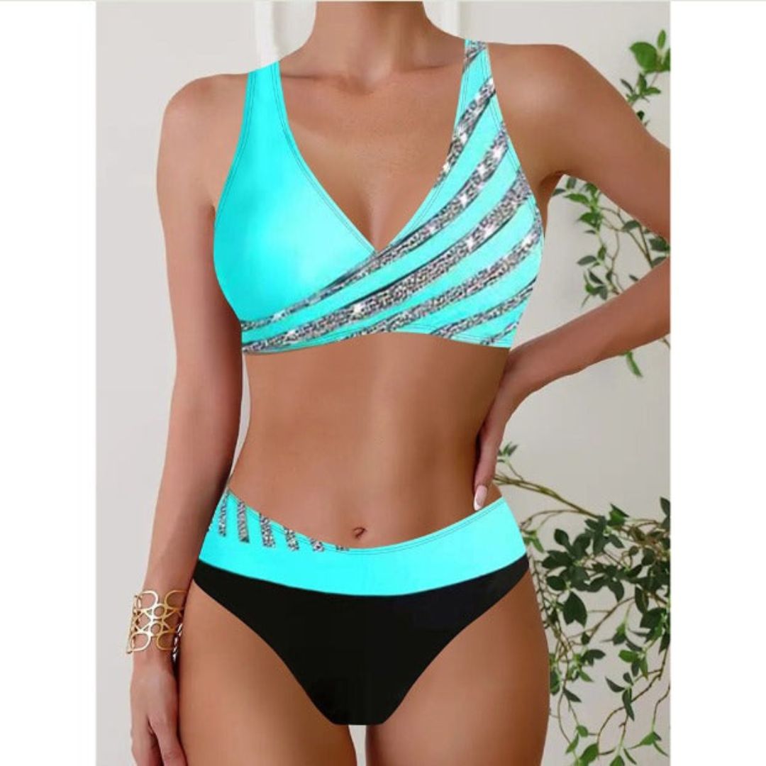 Zoë - Tisknutý halter top