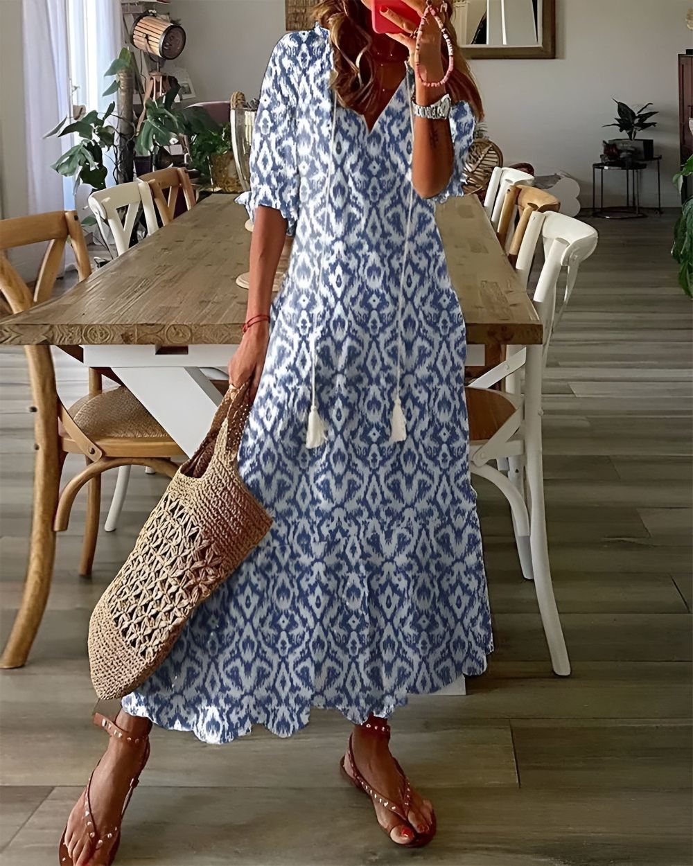 Celina | Boho Mágická Tuniková Šaty