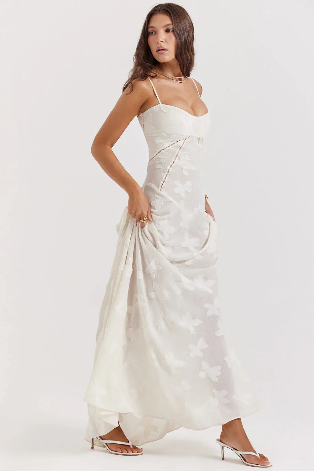 Maxi šaty Rosea Corset